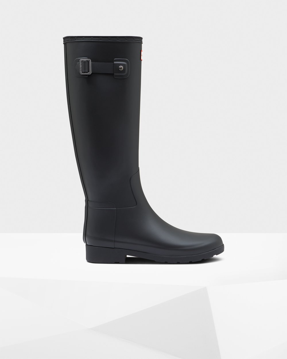 Galochas Altas Hunter Feminina Pretas - Refined Slim Fit - 54XGFILAE